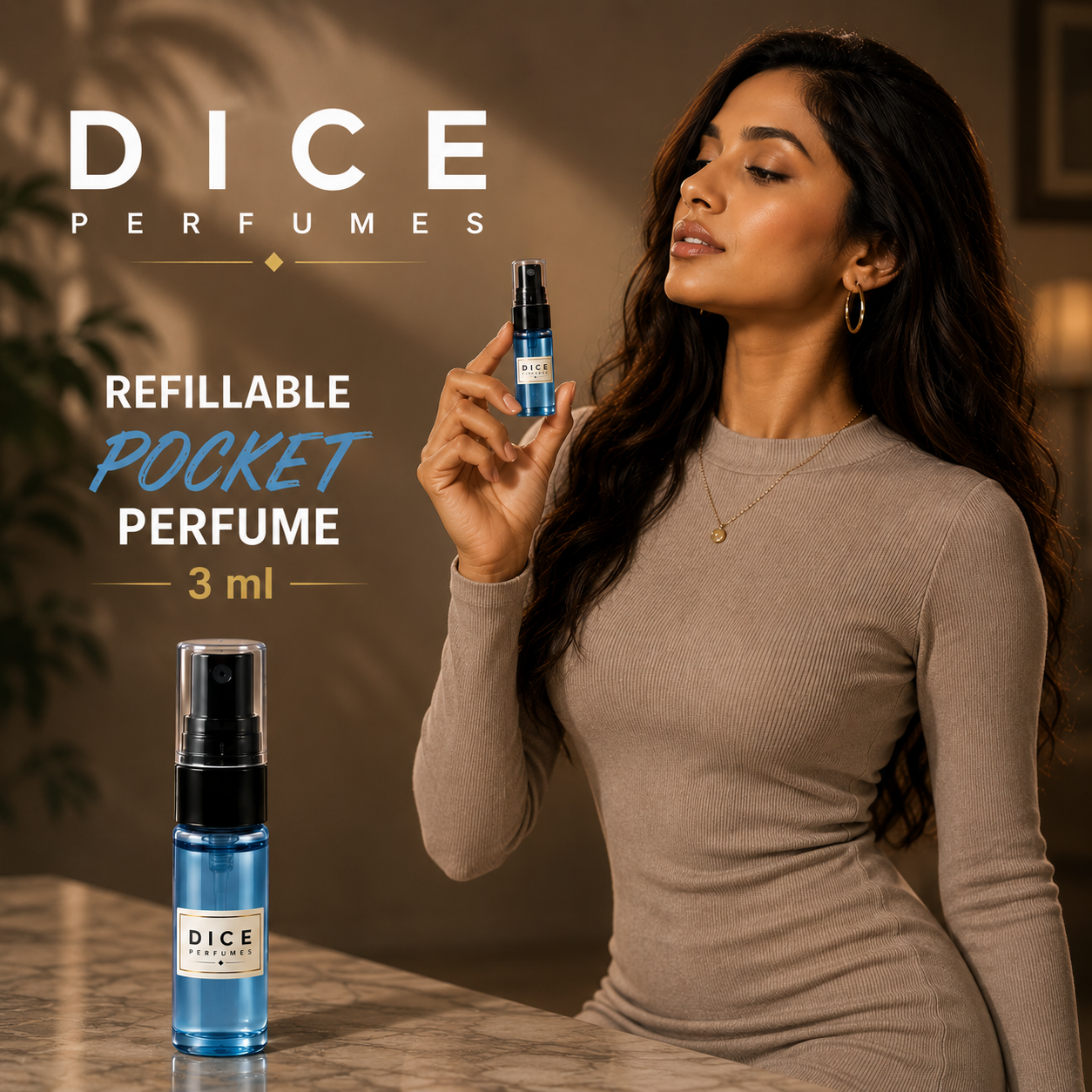 Refillable 3 Ml Pocket perfume