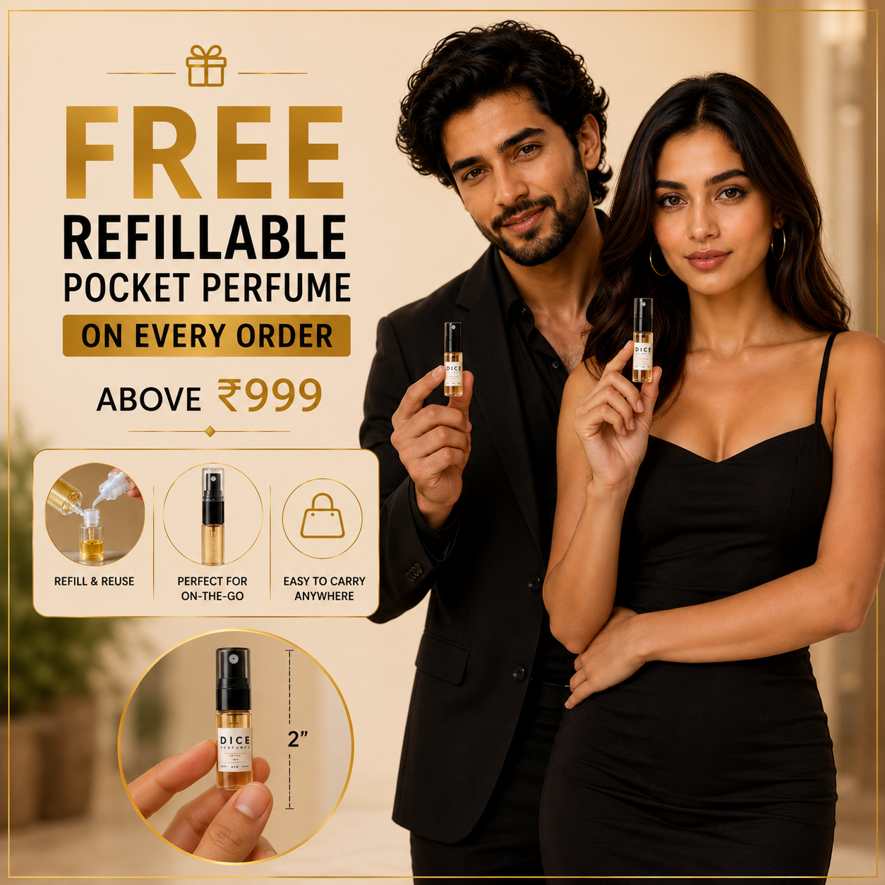 Build Your Own HERO Perfume Combo for "MEN" - Choose Any 4