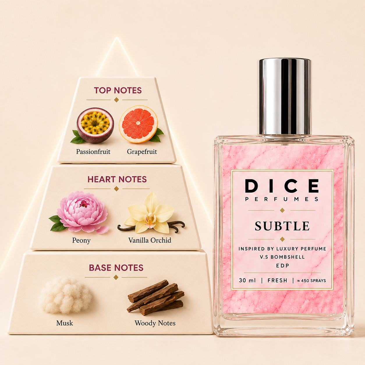SUBTLE - Women Celebrity Inspired Perfume