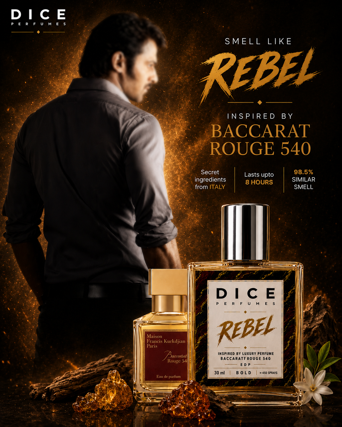 REBEL - Celebrity Inspired Men's Perfume