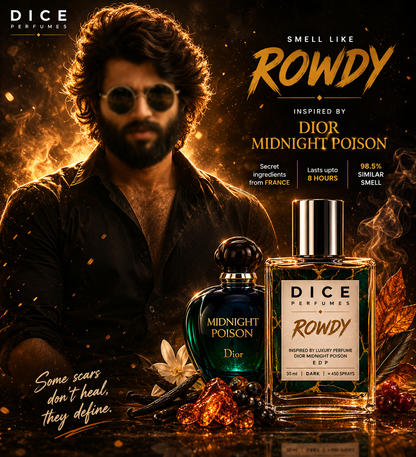 ROWDY - Celebrity inspired Men's Perfume