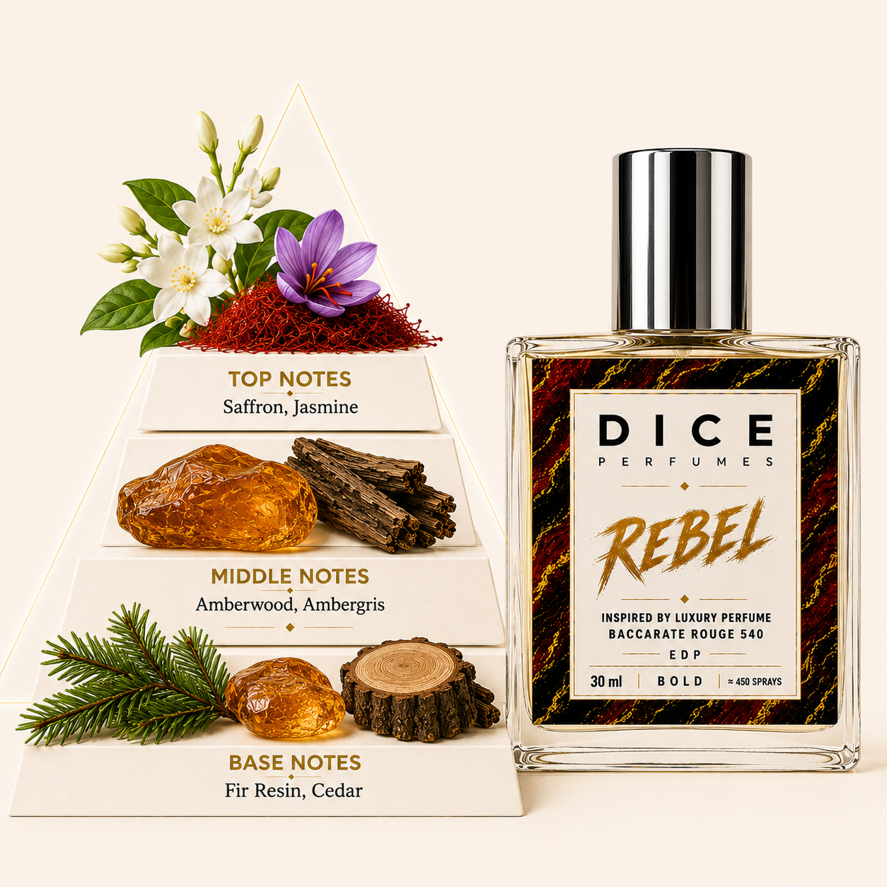 REBEL - Celebrity Inspired Men's Perfume