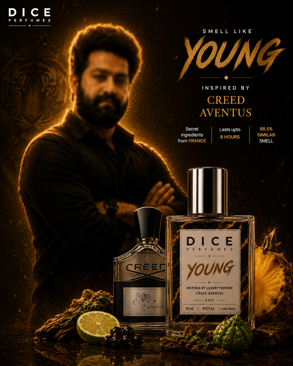 YOUNG - Celebrity Inspired men's Perfumes